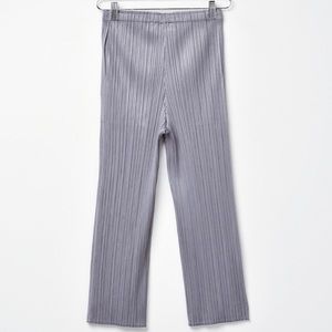 Issey Miyake pleats please gray pants